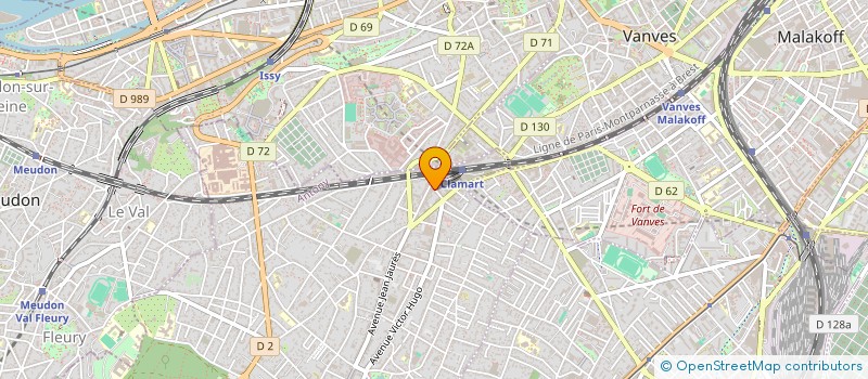localisation de l'entreprise DOCUMENT TECHNIQUE R B à CLAMART