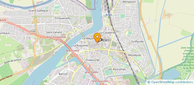 localisation de l'entreprise DOCUMENTATION DANS LA REGION DU MIDI à ARLES