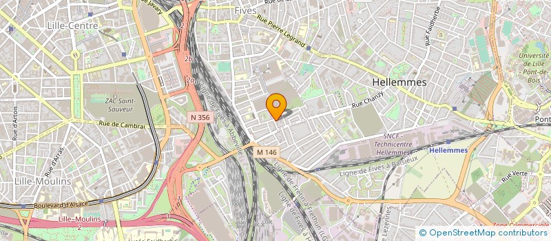 localisation de l'entreprise DOCUMENTS-ARTS-GRAPHIQUES à LILLE
