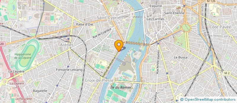 localisation de l'entreprise DOCUMENTS D'ARTISTES OCCITANIE à TOULOUSE