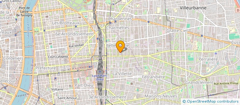 localisation de l'entreprise DOCUMERIS  LYON