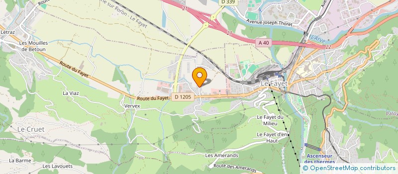 localisation de l'entreprise DOCY  DOMANCY