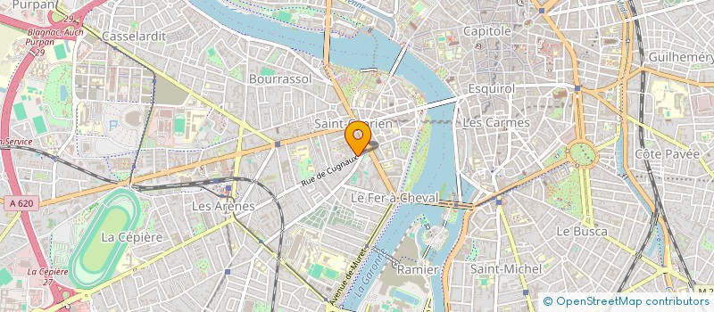 localisation de l'entreprise DOCYP à TOULOUSE