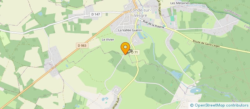 localisation de l'entreprise DOD CONSULTING  ADAINVILLE