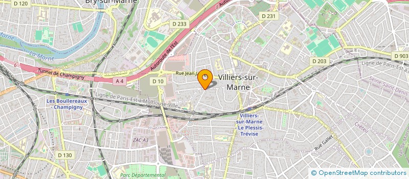 localisation de l'entreprise DOD IMMOBILIER  VILLIERS-SUR-MARNE