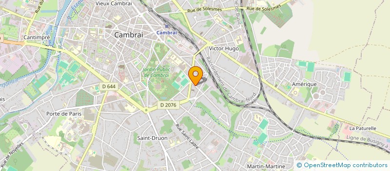 localisation de l'entreprise DOD ZAS  CAMBRAI