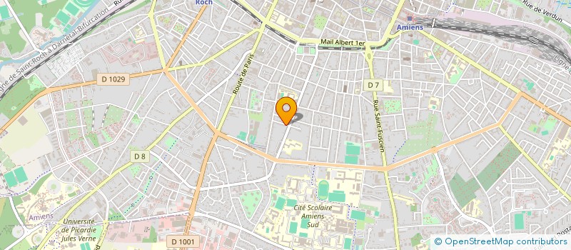 localisation de l'entreprise DODA  AMIENS