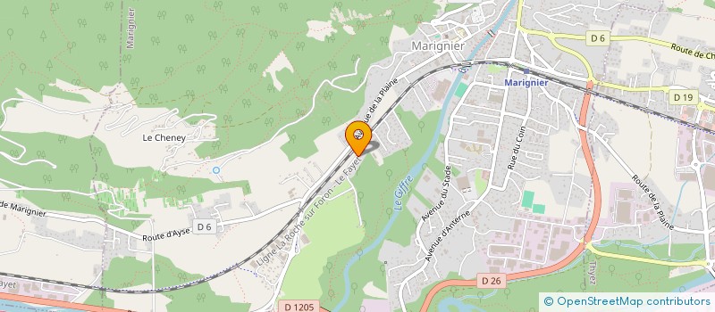 localisation de l'entreprise DODECAGONE  MARIGNIER