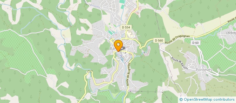 localisation de l'entreprise DODEKA PRODUCTION  BARJOLS