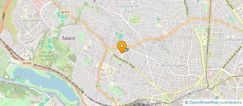 localisation de l'entreprise DODELTI  DIJON