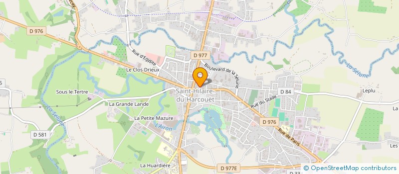 localisation de l'entreprise DODEMAN DISTRIBUTION à SAINT-HILAIRE-DU-HARCOUET