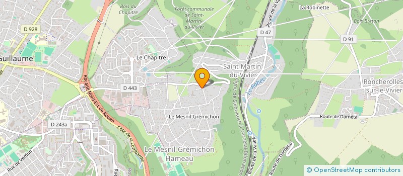 localisation de l'entreprise DODEMAND INGENIERIE à SAINT-MARTIN-DU-VIVIER