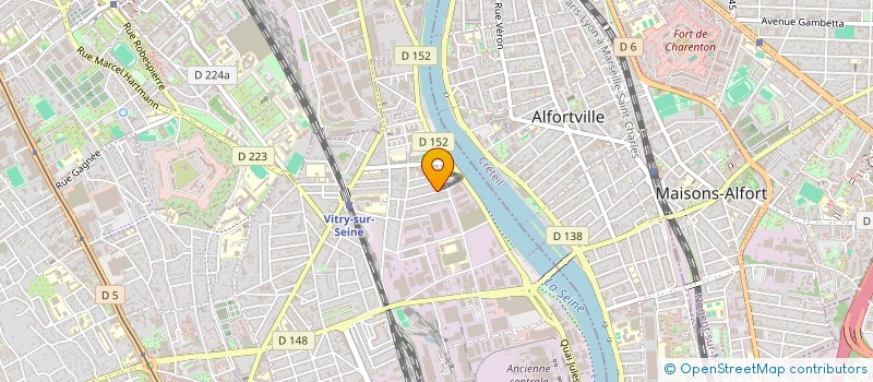 localisation de l'entreprise DODGE CHALLENGER  VITRY-SUR-SEINE