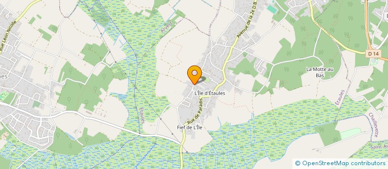 localisation de l'entreprise DODHOW  ETAULES