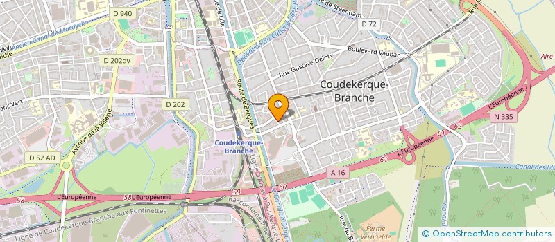 localisation de l'entreprise DODI  COUDEKERQUE-BRANCHE