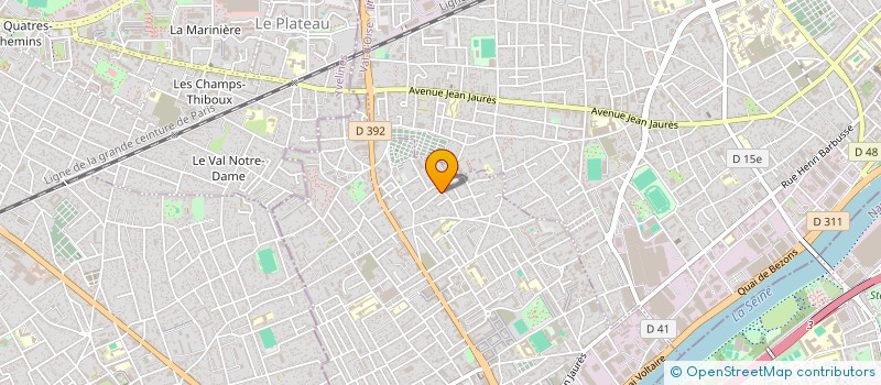 localisation de l'entreprise DODI INNOVATIS à BEZONS