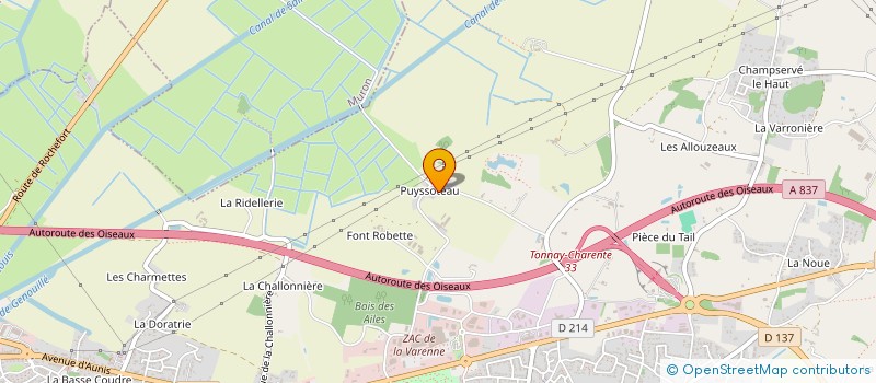 localisation de l'entreprise DODIESE MUSIQUE  TONNAY-CHARENTE