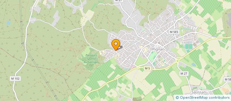 localisation de l'entreprise DODIMA à PIGNAN
