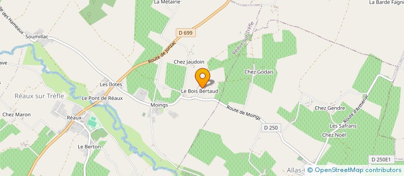 localisation de l'entreprise DODIN'S DE MOINGS à REAUX SUR TREFLE