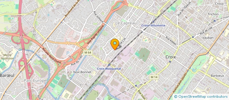 localisation de l'entreprise DODJERI  WASQUEHAL