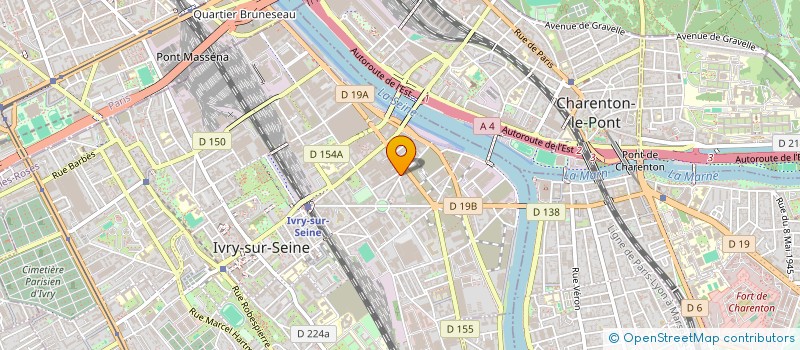 localisation de l'entreprise DODO DISTRIB  IVRY-SUR-SEINE