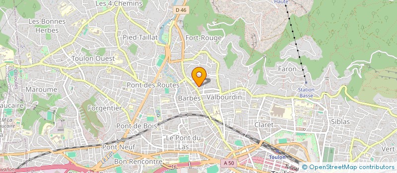 localisation de l'entreprise DODO INVESTISSEMENTS  TOULON