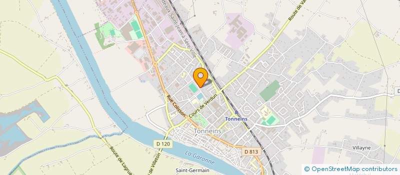 localisation de l'entreprise DODO & LOLO  TONNEINS