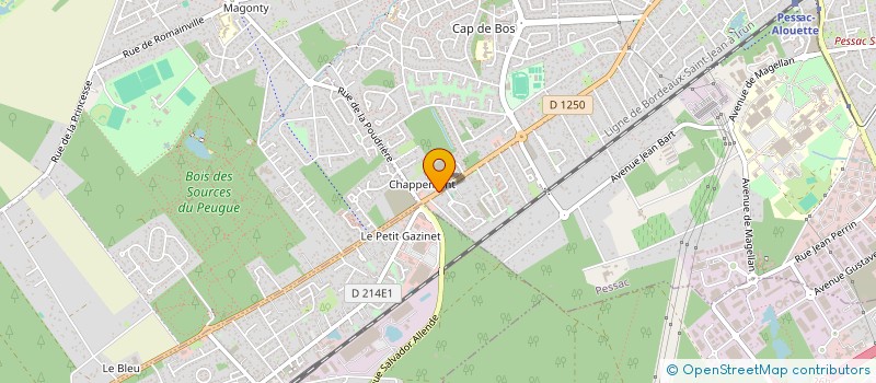 localisation de l'entreprise DODO PRESTIGE à PESSAC