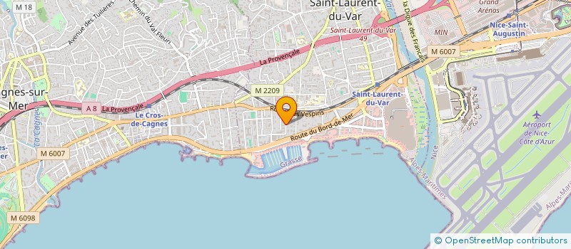 localisation de l'entreprise DODO RENOV à SAINT-LAURENT-DU-VAR