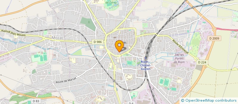 localisation de l'entreprise DODO SOCIETY  RIOM