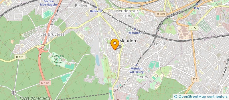 localisation de l'entreprise DODOIT  MEUDON