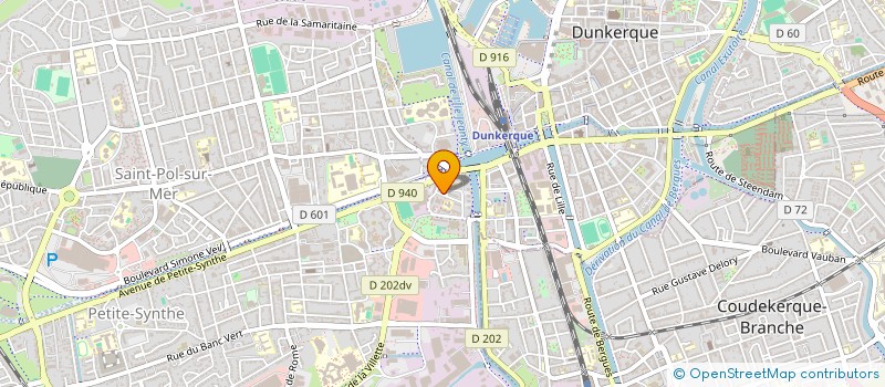 localisation de l'entreprise DOEDELZAKS DE LA COTE à DUNKERQUE
