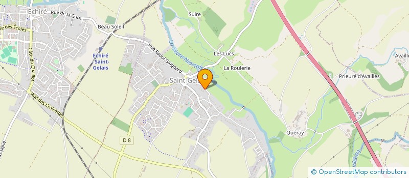 localisation de l'entreprise DOENMI  SAINTES