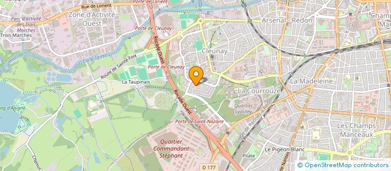 localisation de l'entreprise DOENNA  RENNES