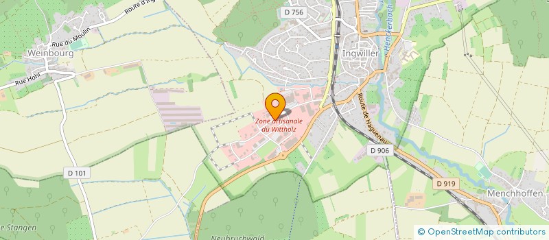 localisation de l'entreprise DOEPPEN ENERGIES  INGWILLER