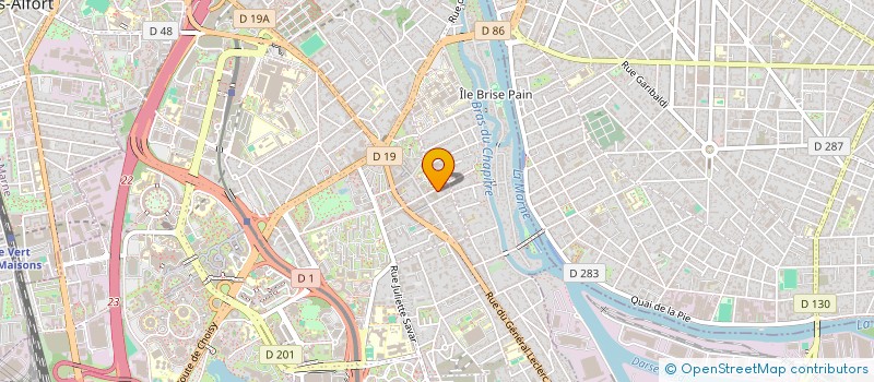 localisation de l'entreprise DOF HOLDING  CRETEIL