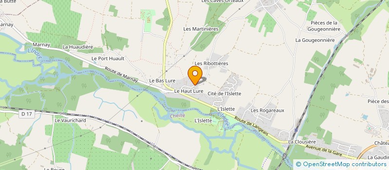 localisation de l'entreprise DOF'S à AZAY-LE-RIDEAU