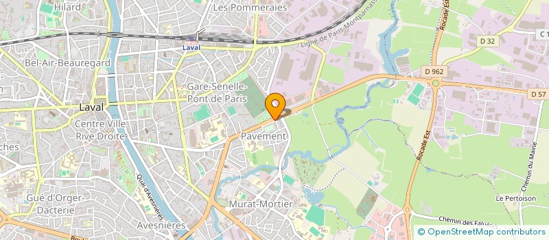 localisation de l'entreprise DOFA à LAVAL