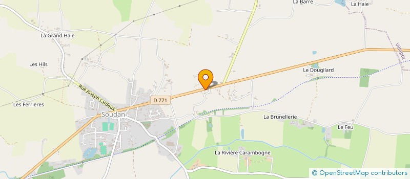 localisation de l'entreprise DOFAER à SOUDAN
