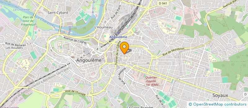 localisation de l'entreprise DOFALA à ANGOULEME