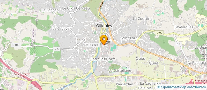 localisation de l'entreprise DOFE CONSULTING à OLLIOULES