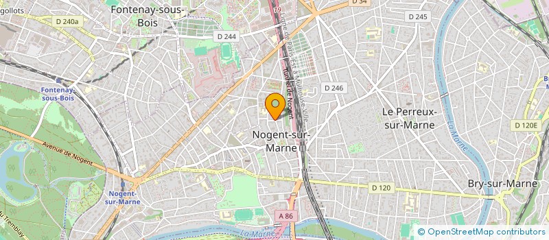 localisation de l'entreprise DOFRAJEAN  NOGENT-SUR-MARNE