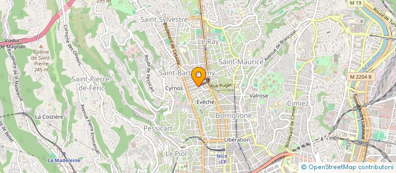 localisation de l'entreprise DOFRALEC à NICE