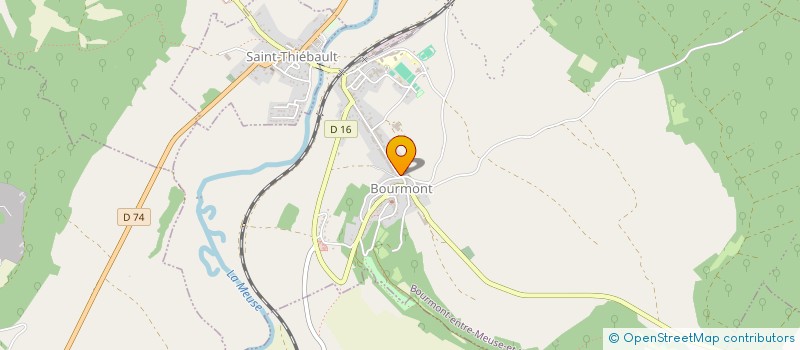 localisation de l'entreprise DOFYNE à BOURMONT-ENTRE-MEUSE-ET-MOUZON