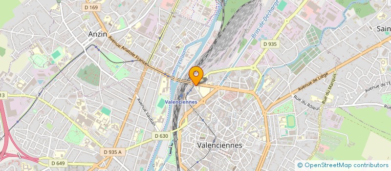 localisation de l'entreprise DOG à VALENCIENNES