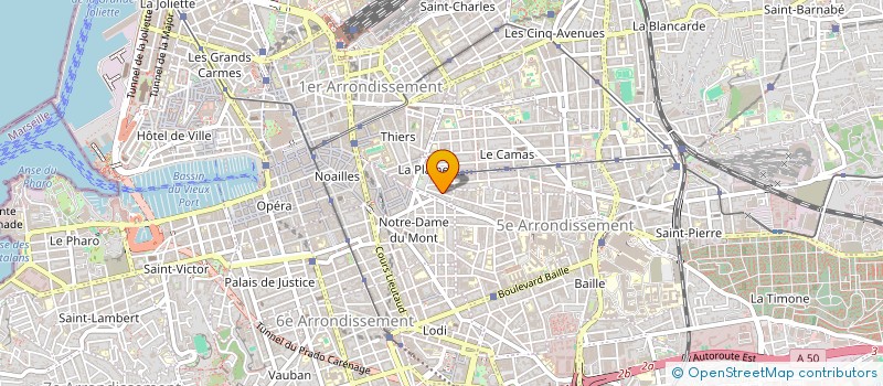 localisation de l'entreprise DOG BLESS  MARSEILLE