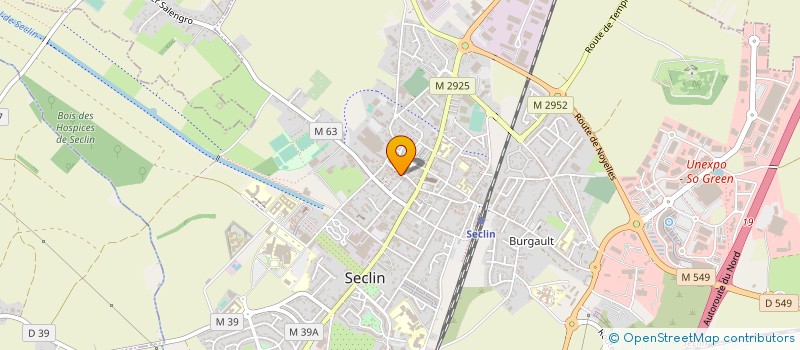 localisation de l'entreprise DOG & COMPAGNIE  SECLIN