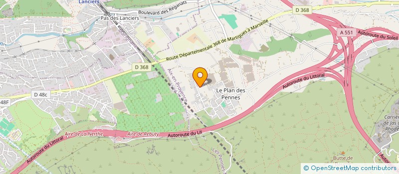 localisation de l'entreprise DOG CONTROL à LES PENNES-MIRABEAU