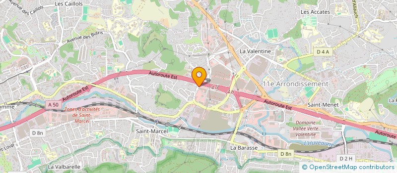 localisation de l'entreprise DOG SERVICE AMBULANCES 13 à MARSEILLE
