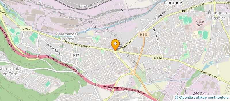 localisation de l'entreprise DOG STORE  FLORANGE